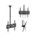 Uchwyt do telewizorów Maclean Uchwyt do TV sufitowy MC-175